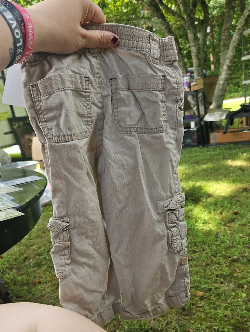 Old Navy Beige Cargo Pants for Kids